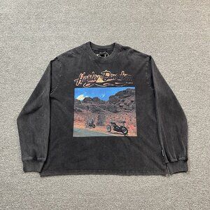 CHOOOSELF Harley Davidson Liberty Long Sleeve T Shirt